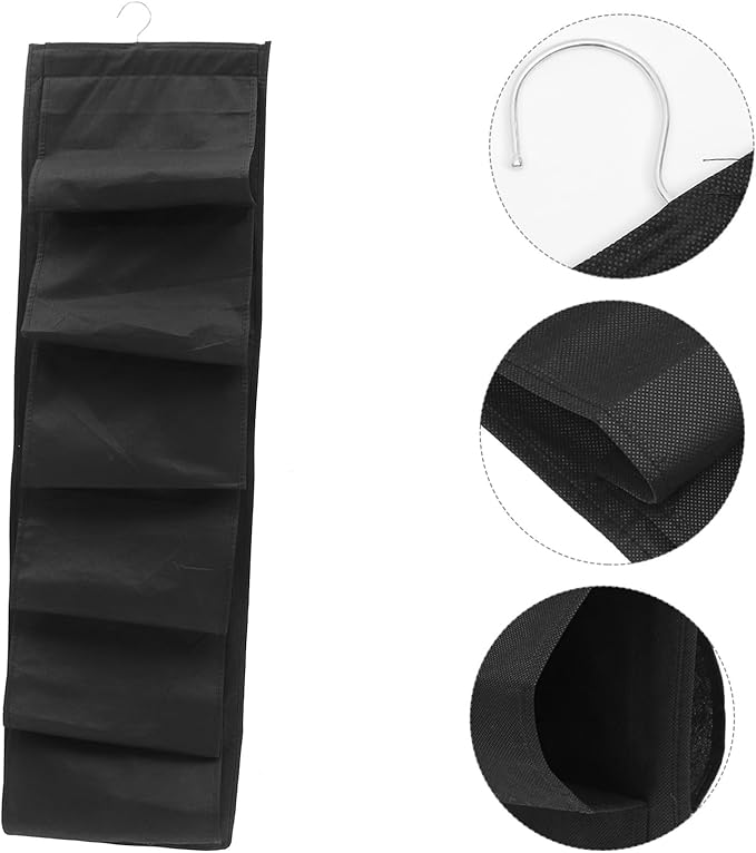 KOMBIUDA Door Storage Bag Shoe Rack for Closet Storage Bag Sock Organizer for Tidy Dorm