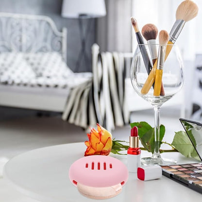 Portable Silicone Puff Case for Travel Makeup Sponge Holder Protective Design Lightweight Storage Box for Easy Access and Organization