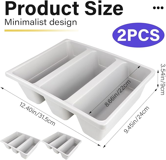 2Pcs Storage Shoe Tray Plastic Shoes Box Multifunctional Shoe Organizer Shelf Vertical Slipper Storage Tray Simple Shoe Rack for Entryway Living Room (Grey)