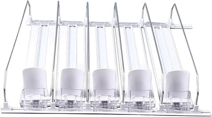 Adjustable Fridge Drink Dispenser Refrigerator Self Pushing Soda Can Organizer for Can (5PCS)