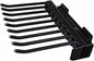 Pull Out Pants Rack, 9 Arms Aluminum Alloy Slid Pant Racks, Closet Pants Organizer Load 51lbs Pull Out Trousers Rack Sizes L 17.7in H 5.5 in W 13.4in (Right-Side Installation)
