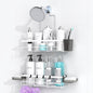 AKTECKE Shower Caddy Hanging Bathroom Organizer: Rustproof Shelf for Inside Shower - No Drilling Racks Over Showerhead - Bath Shelves for Shampoo Soap
