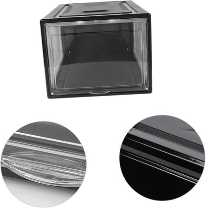 Practical Shoe Storage Box Sneaker Boxes Stackable Organizers for Shoes Home Cabinet