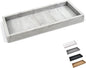Spacewiser Countertop and Vanity Tray - Small 7.7” Silicone Tray for Soap Dispenser Bottles, Sponge Holder for Kitchen Sink Caddy Organizer, Bathroom Trays, Dish Soap Holder for Kitchen Counter, Keys