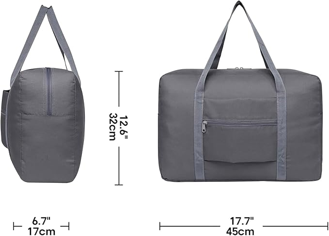 Luggage Storage Bags Large Moving Bag Totes with Handles Zipper Foldable Waterproof Sports Travel Duffel Bags College Carry-on Bag Laundry Bags Home Storage Packing Organizer