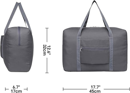 Luggage Storage Bags Large Moving Bag Totes with Handles Zipper Foldable Waterproof Sports Travel Duffel Bags College Carry-on Bag Laundry Bags Home Storage Packing Organizer