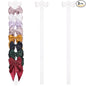 3 PCS Bow Holder for Girls Hair Bows, Ribbon Hair Clip Oraganizer Hair Barrettes Storage for Women,Wall Hanging Alligator Clip Hair Accessories Organizer Bedroom College Dorm Decor (White)