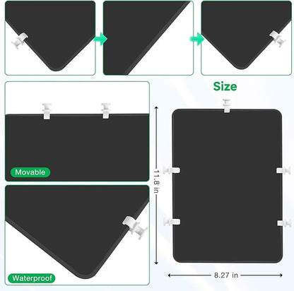 2PCS Divider Tray for Bogg Bag - Beach Bag Accessories for Bogg Bags Original X Large - Organizing Bags and Divide Space (All Black)