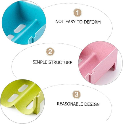 SOLUSTRE Freezer Organizer Bins 3pcs Refrigerator Drawer Storage Boxes Drink Box