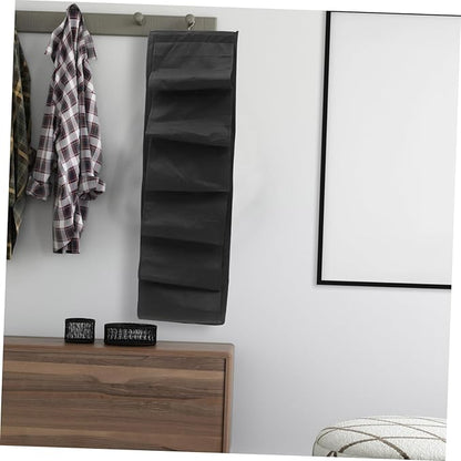 OUNONA Over The Door Hanging Storage Bag for Shoes and Underwear Organizer for Closet Space Saving Wall Mounted and Tear Resistant Design for Bedrooms and