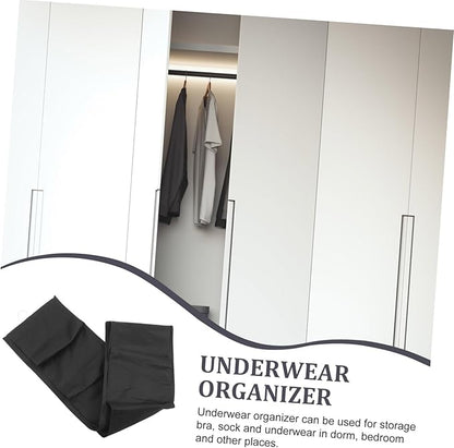 Ciieeo Hanging Shoe Organizer 12 Pockets Multi-layer Storage Bag for Closet and Door Sturdy Fabric Hanging Storage Solution for Shoes Underwear and Accessories