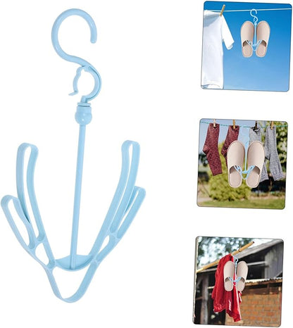 Hemobllo 2pcs Plastic Shoe Drying Rack Hanging Organizer Shoe Storage Clips Lightweight