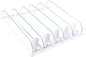 Self Pushing Drink Organizer, Beverage Bottle Can Dispenser, Drink Organizer for Home Kitchen Refrigerator (White)