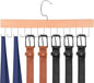 Tie Hanger, Space Saving Bra, Tank Top, Belt Storage Rack, 14 Foldable Hooks, Suitable for Closet Organizers and Storage