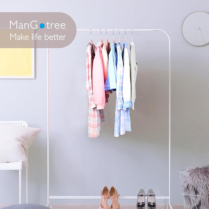 ManGotree 14 Inch Kids Velvet Hangers for Closet, Ultra-Thin Space Saving Children's Clothes Hangers, Non-Slip Felt Toddler Hanger for Youth's Clothes (32 Pack, Light Pink)