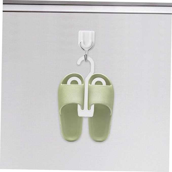 GLEAVI 50pcs Hanging Shoe Rack Drying Leggings Organiser Hanger Compact Storage Organizer for Shoes