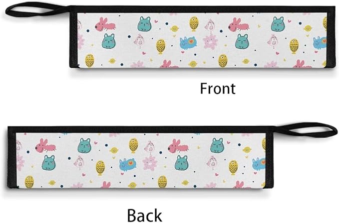 Cutlery Storage Bag Travel Silverware Cloth Bags for Travel Tableware Carrying Bag Travel Silverware Case Utensil Pouch Utensil Case,Cute Pattern