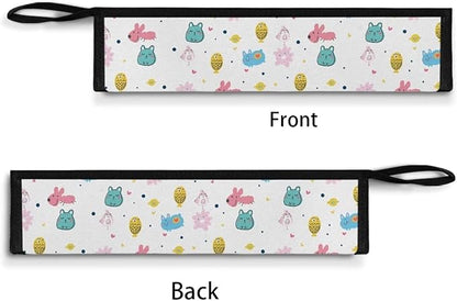 Cutlery Storage Bag Travel Silverware Cloth Bags for Travel Tableware Carrying Bag Travel Silverware Case Utensil Pouch Utensil Case,Cute Pattern