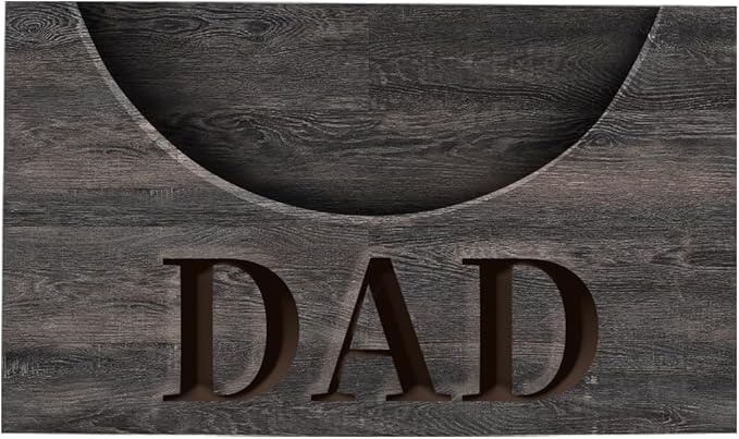 Personalized Dad Hat Holder Organizer Kit for Fathers Day,Custom Wooden Baseball Cap Organizer Hanger,Hat Holder Display,dad Cap holder,Hat Box Hanger Stand Gift for Dad Papa Grandpa (style 12)
