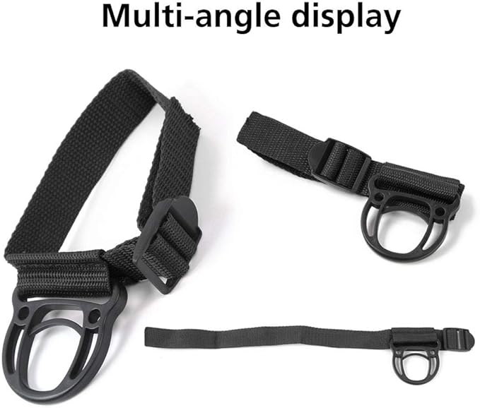 JeCar 2PCS Roll Bar Coat Hanger Clothes Hook for Jeep Wrangler CJ YJ TJ LJ JK JKU JL JLU JT Sports Sahara Freedom Rubicon & Unlimited X 2/4 Door (Black)