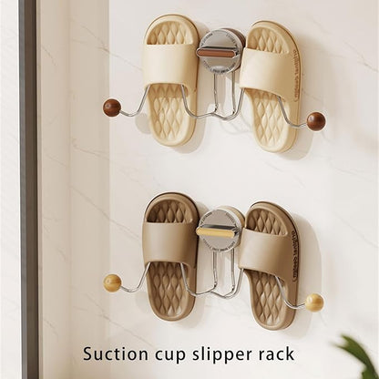 Suction Cup Shoe Rack Space Saving Storage Sturdy Construction Holds Perfect for Organizing Shoes and Drying Wall Storage Hook