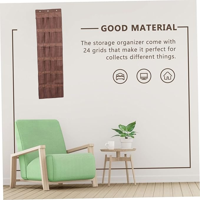 Shoe Hanging Bag Practical Over-door Organizer for Shoes Accessories Sundries Easy to Install Mesh Storage for Home Bedroom Entryway