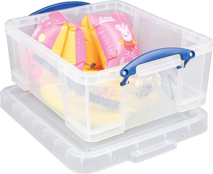 Really Useful Box 17 Liter Snap Lid Storage Bin