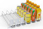 Upgraded Press-type Drink Organizer for Fridge, Capable of horizontal pushing Soda Can Dispenser for RefrigeratorSpace-Saving Automatic Drink Pusher Glide System - Holds 30 Cans (6 Rows)