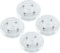 4 Pcs Mini Acrylic Lazy Susan Turntable,63mm/2.48 Inch Dia Ball Bearing Rotating Tray,Round Swivel Plate for Kitchen Pantry Cabinet Desk Decorating (2.48 Inch, Clear)