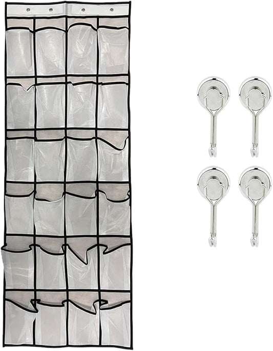Cruise Essentials Over The Door Shoe Organizer Magnetic Hooks for Royal Caribbean/Carnival/Princess/NCL/Celebrity/MSC/Norwegian Ship Cabin,Small Hanging Decoration Magnets,Travel Accessories Must Have