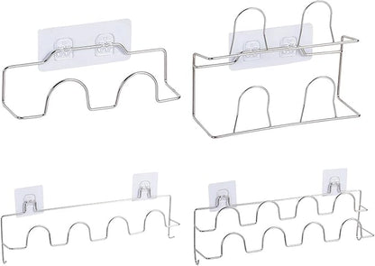 Shoes Holder Wall Mount Slipper Hanging Shelf Organizer Living Room Storage Rack Suction Cup Shoes Holder for Front Door