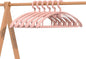 20 Pack Heavy Duty Hangers for Coats, Pants - Non Slip Clothes Hanger Set -Plastic Clothes Hanger with Hooks and Aromatherapy Design,Infuse Clothes with Fragrance (Pink)