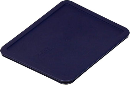Pyrex 7212-PC 11-Cup, 7211-PC 6-Cup, & 7210-PC 3-Cup Blue Food Storage Replacement Lids - Made in USA