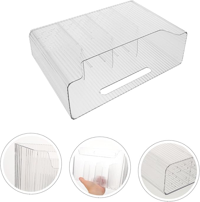 Alipis Adhesive Mount Cabinet Door Organizer Wall-mounted Storage Rack Kitchen Accessories Plastic Organizer