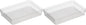 Oggi Clear Drawer Organizer | 6" X 9" | Pack of 2 | For Kitchen & Office | Utensil Storage
