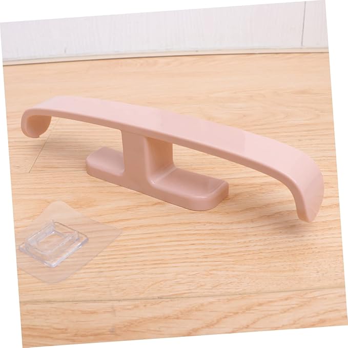 5 Pack Sticky Wall Mount Shoes Rack Slippers Organizer Door Shoe Hangers Elastic Plastic Wall Mounted Storage Pink