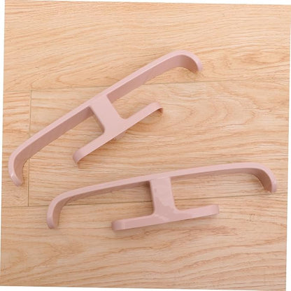 5 Pack Sticky Wall Mount Shoes Rack Slippers Organizer Door Shoe Hangers Elastic Plastic Wall Mounted Storage Pink