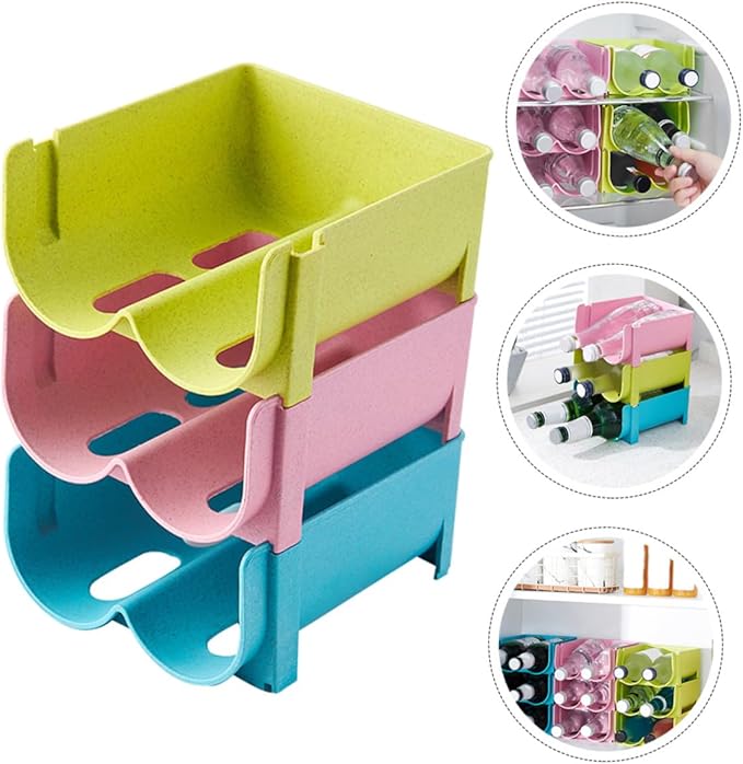 Beer Storage Box Non-skid Fall Drink Box Storage Container Stackable Rack