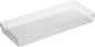 Oggi Clear Drawer Organizer - 6.25" X 15.75" - Ideal for Organizing Kitchen Drawers, Office, Desk, Silverware, Kitchen Utensils, Cosmetics and Bathrooms