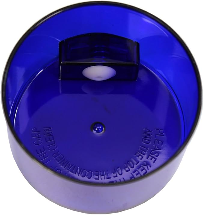 Tightvac - Premium Airtight Herb Storage Container - Holds ½ oz to 3 ounces - Keep Your Herbs and Dry Goods Fresh and Flavorful. Blue Tint