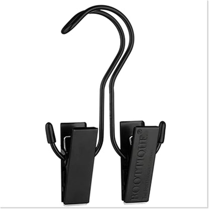 Original Boot Hanger - Shoe Storage Space Saver (Set of 3); Boot Hanger, Holder, Clips, Storage (Black)