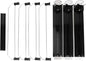 Drink Dispenser for Refrigerator, Self Pushing Soda Can Organizer Adjustable Divider for Refrigerator Supermarket (Black)