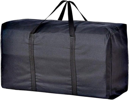 Extra Large Tote Bag, Heavy-Duty Storage Bag with Zipper for Moving, Clothes Storage, and Travel Packing (Single Bag)