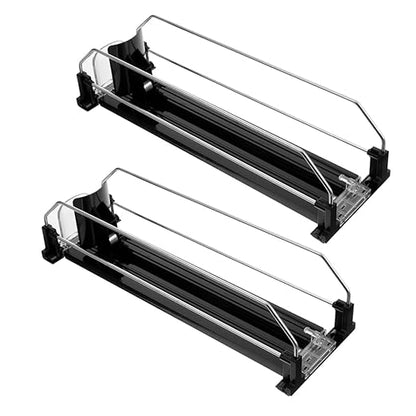 6pcs Soda Organizer for Refrigerator Automatic Pusher Drink Dispenser Fridge Soda Can Dispenser