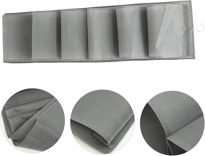 OUNONA Shoe Organizer for Closet Hanging Storage Bag Dorm Storage Organizer Space Saver