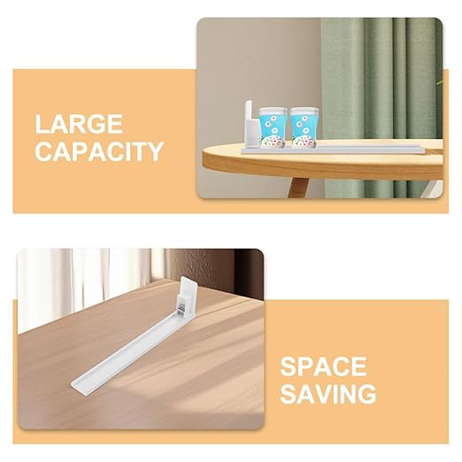 GANAZONO 2pcs Automatic Pusher Glide Drink Organizer for Refrigerator Adjustable Beverage Dispenser for Cans and Bottles for Supermarkets and Vending Machines