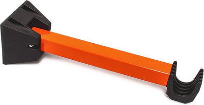 Relaxdays Wall Foldable Bicycle Hanging Racks Cycle Storage (Pack of 2) -Orange