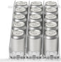 Trademark Innovations Canned Drink Dispenser for Fridge, Soda Can Organizer, Drink Storage for Refrigerator