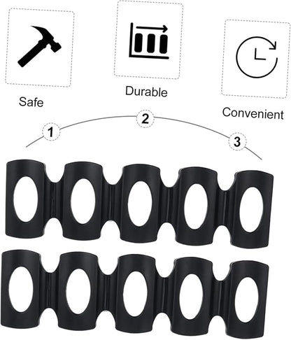 Silicone Refrigerator Mat Set Can Beer Rack Fridge Rack Wine Holder Stacking Mats