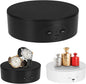 Motorized Rotating Display Stand, 5in/11lbs Load, 360° Rotating Platform for Jewelry Watch 3D Models Cake, Electric Spinning Display Stand for Live Show, Products Video shoot
